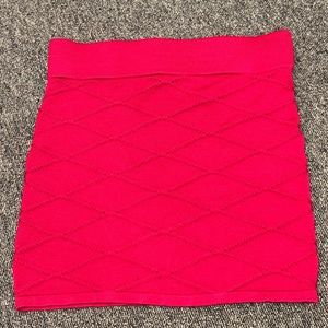 Women’s Red Mini Skirt